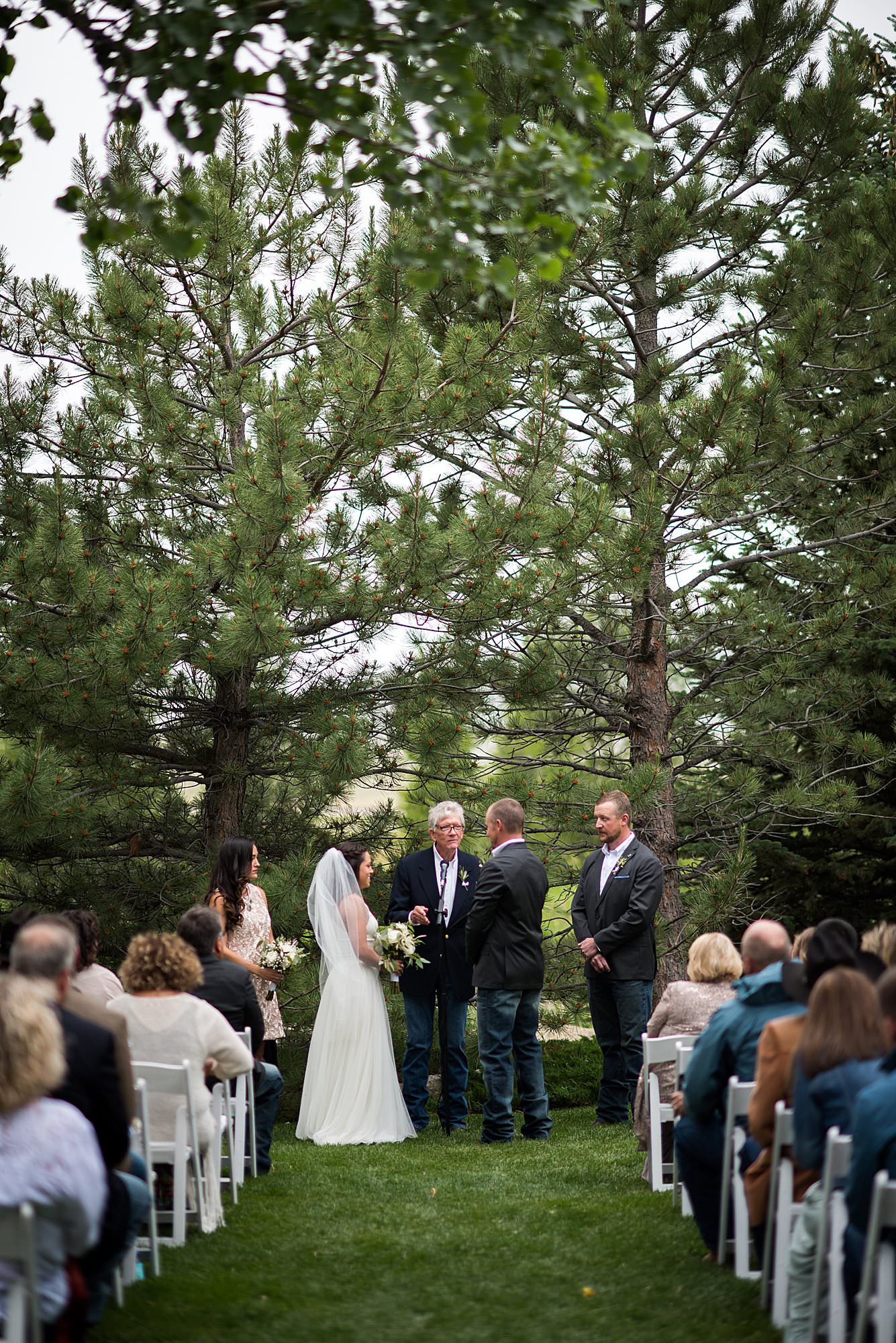 ceremony at Horse Creek Cattle Company